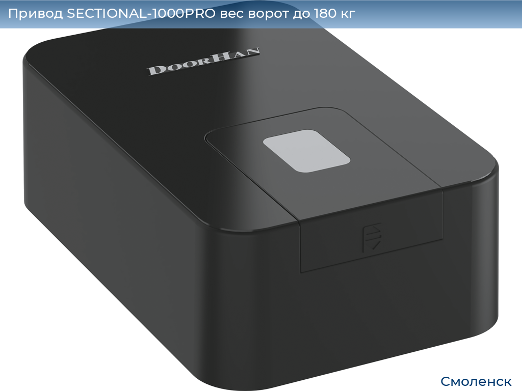 Привод SECTIONAL-1000PRO вес ворот до 180 кг, smolensk.doorhan.ru