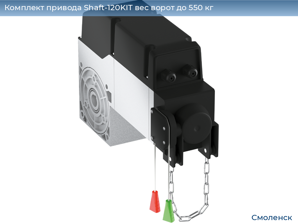 Комплект привода Shaft-120KIT вес ворот до 550 кг, smolensk.doorhan.ru