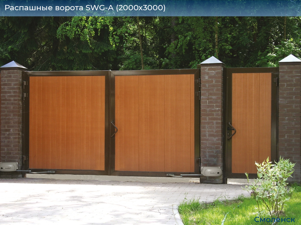 Распашные ворота SWG-A (2000х3000), smolensk.doorhan.ru
