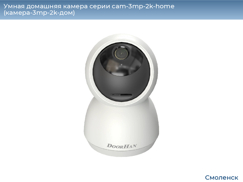 Умная домашняя камера серии cam-3mp-2k-home (камера-3mp-2k-дом), 