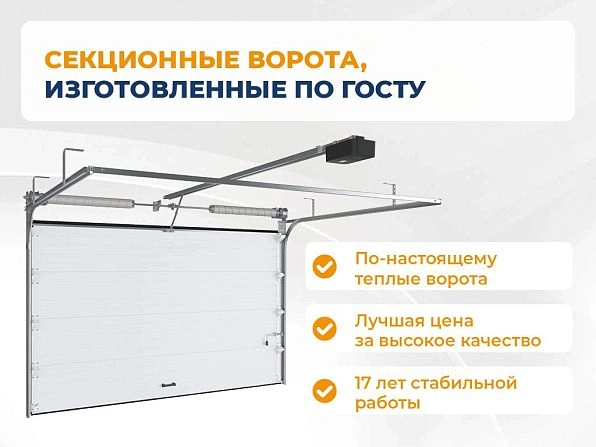 Cекционные ворота 3300х2100 мм антрацитовые DoorHan RSD02, smolensk.doorhan.ru